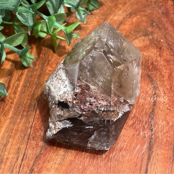 Garden Quartz Freeform | Lodolite Crystal| Scenic Quartz - Picture 4 of 14
